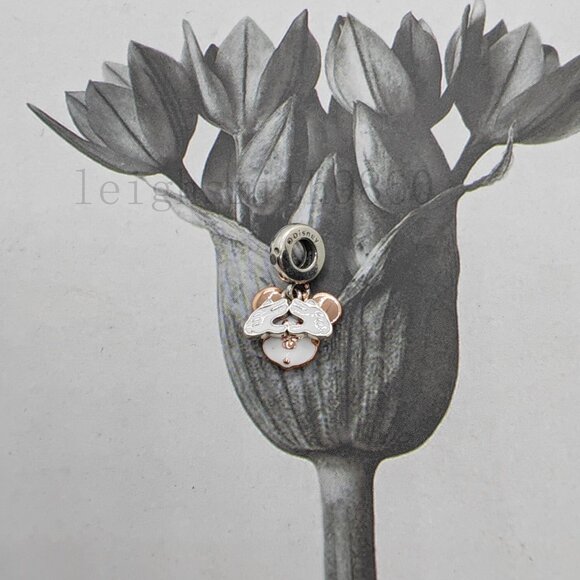 Pandora Mickey Mouse Double Dangle Charm - Picture 7 of 7